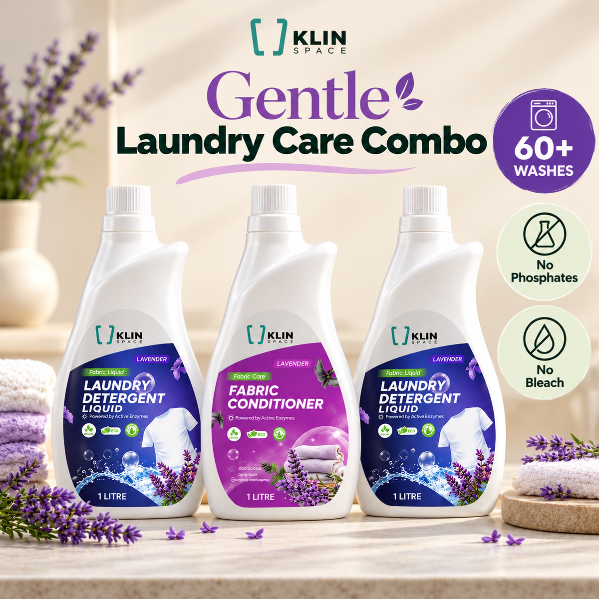 Gentle Laundry Care Combo