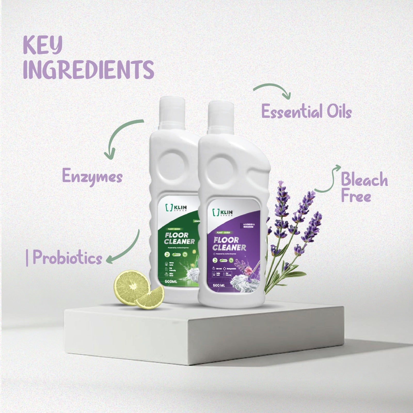 FLOOR CLEANER - Plant-Based, Non-toxic & Skin-safe