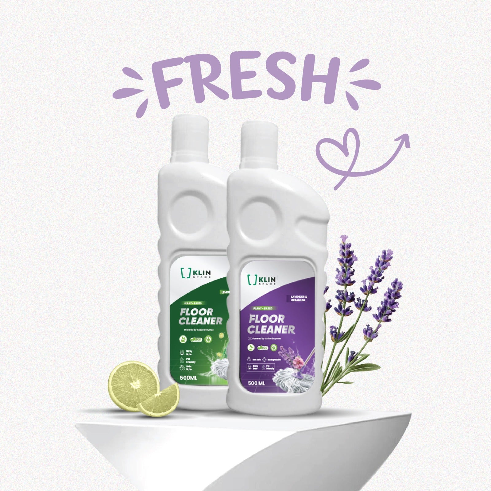FLOOR CLEANER - Plant-Based, Non-toxic & Skin-safe