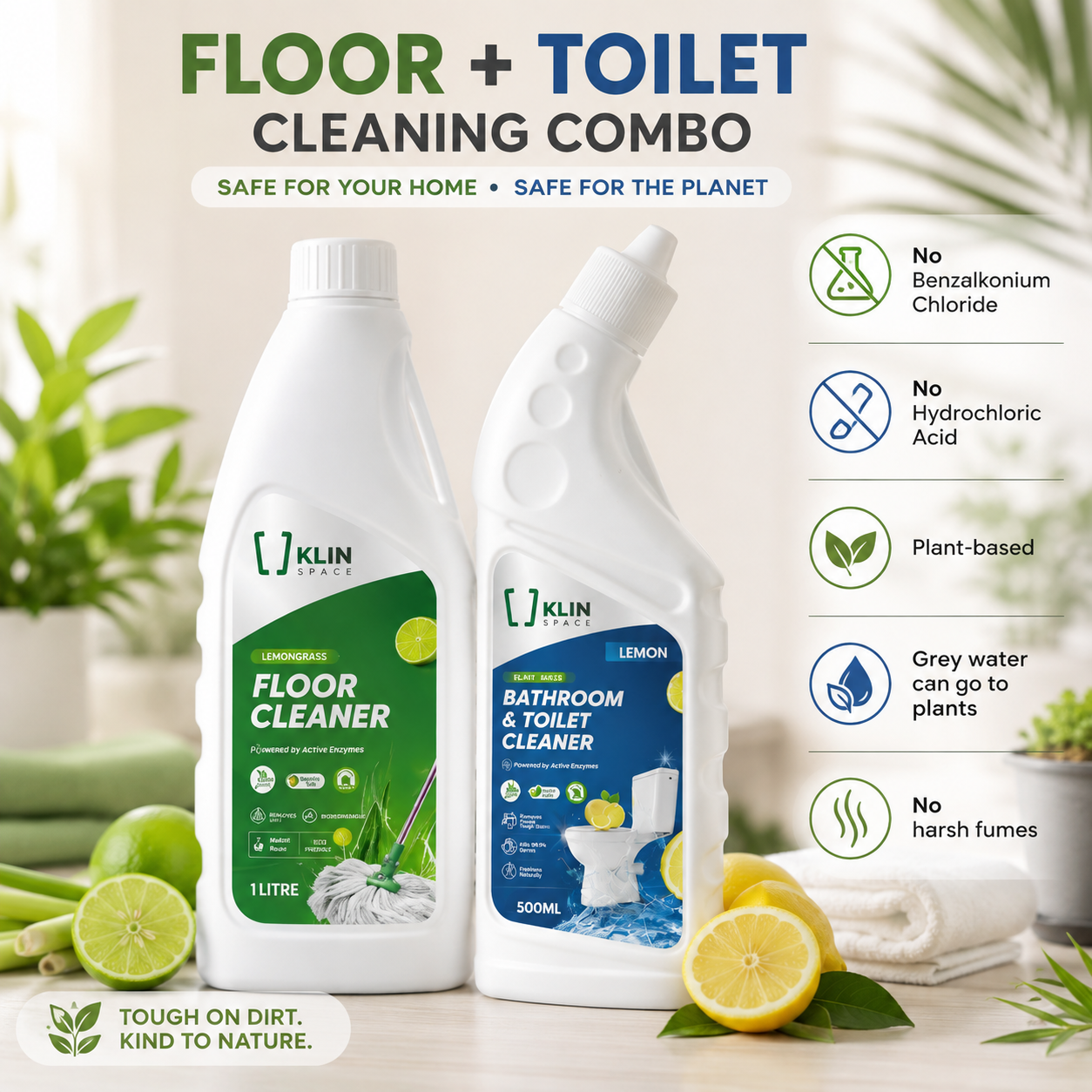 Floor + Toilet Combo
