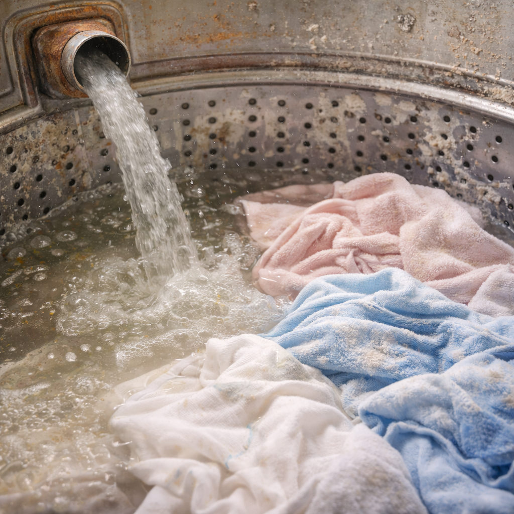 How can Indian water quality impact baby laundry detergent safety?