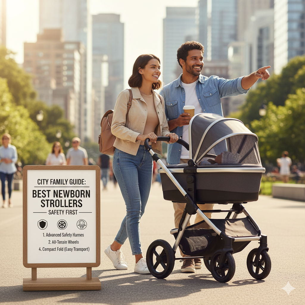 Discover the Best Newborn Strollers with Essential Safety Features  Ideal for Busy City Families