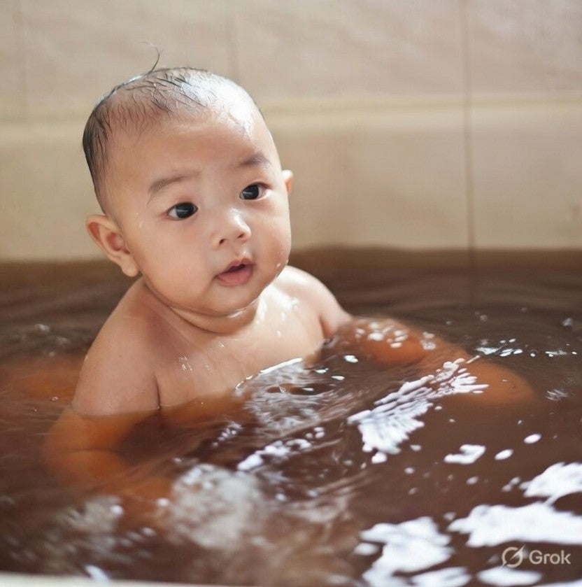 How can Indian water quality impact baby laundry detergent safety?