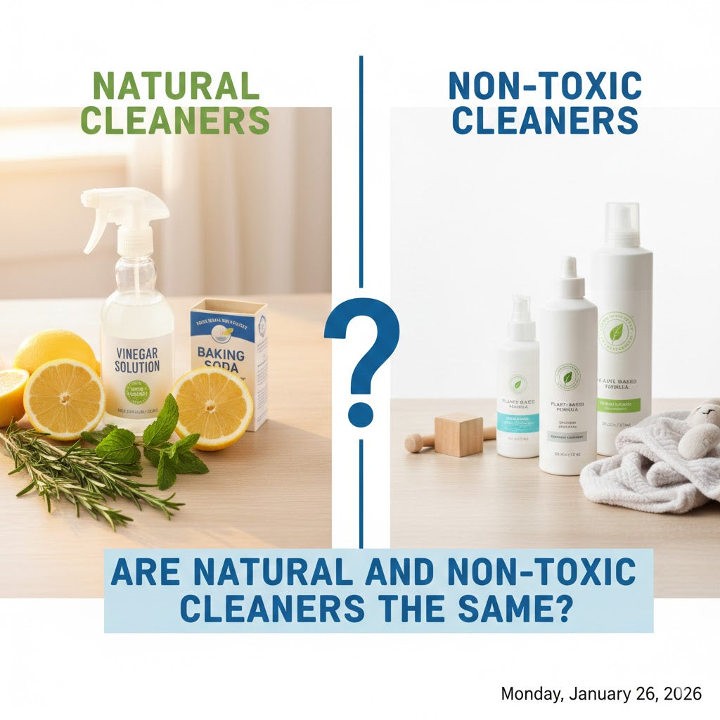 ARE NATURAL AND NON-TOXIC CLEANERS REALLY THE SAME?