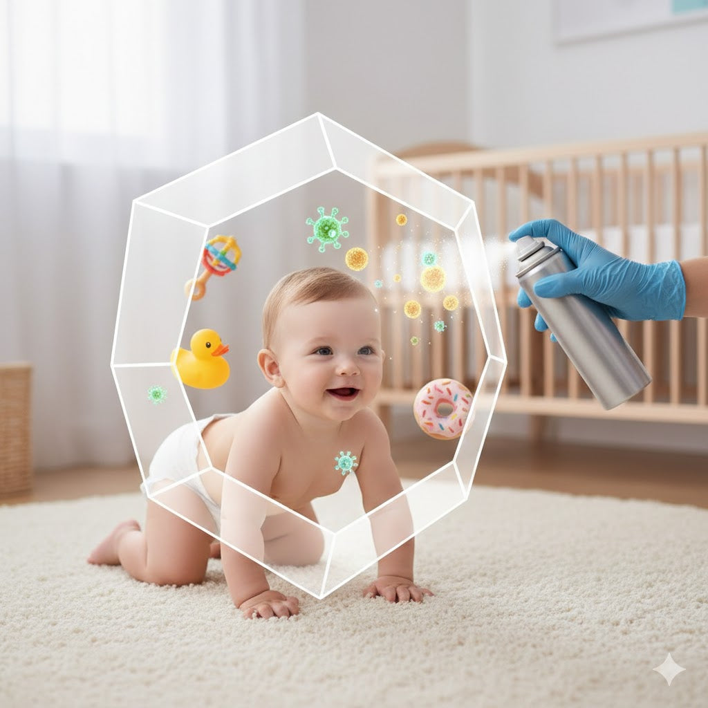 Can frequent disinfecting weaken baby immunity?