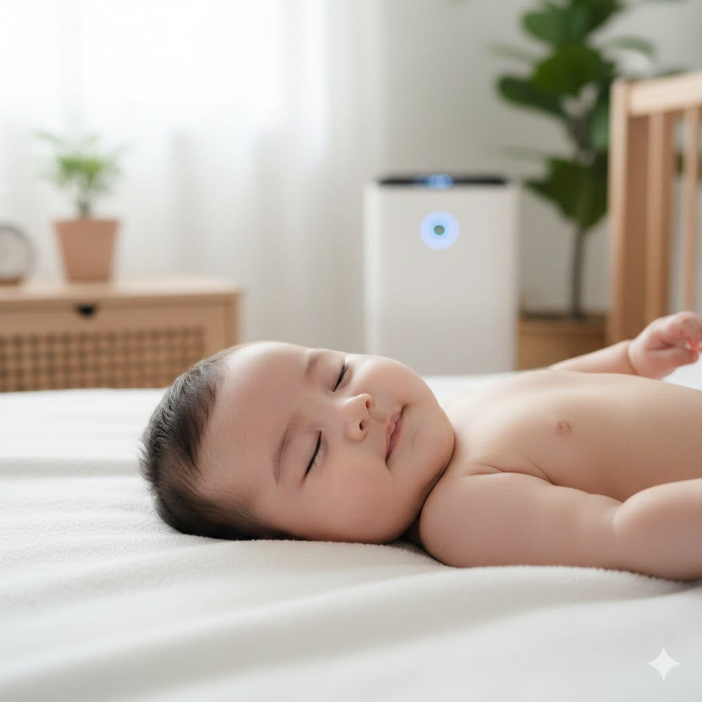 How does daily cleaning affect a baby’s skin and breathing?