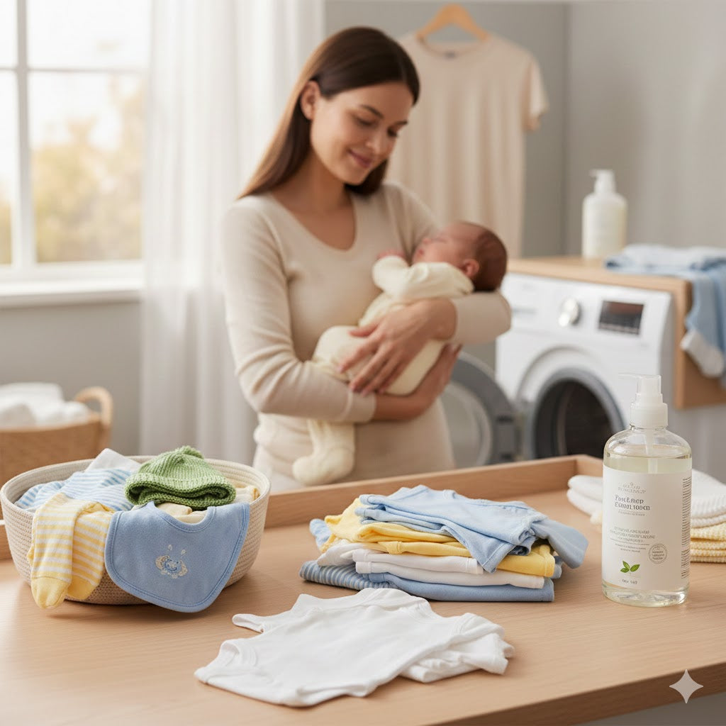 Should Baby Clothes Be Washed Separately from Family Laundry?