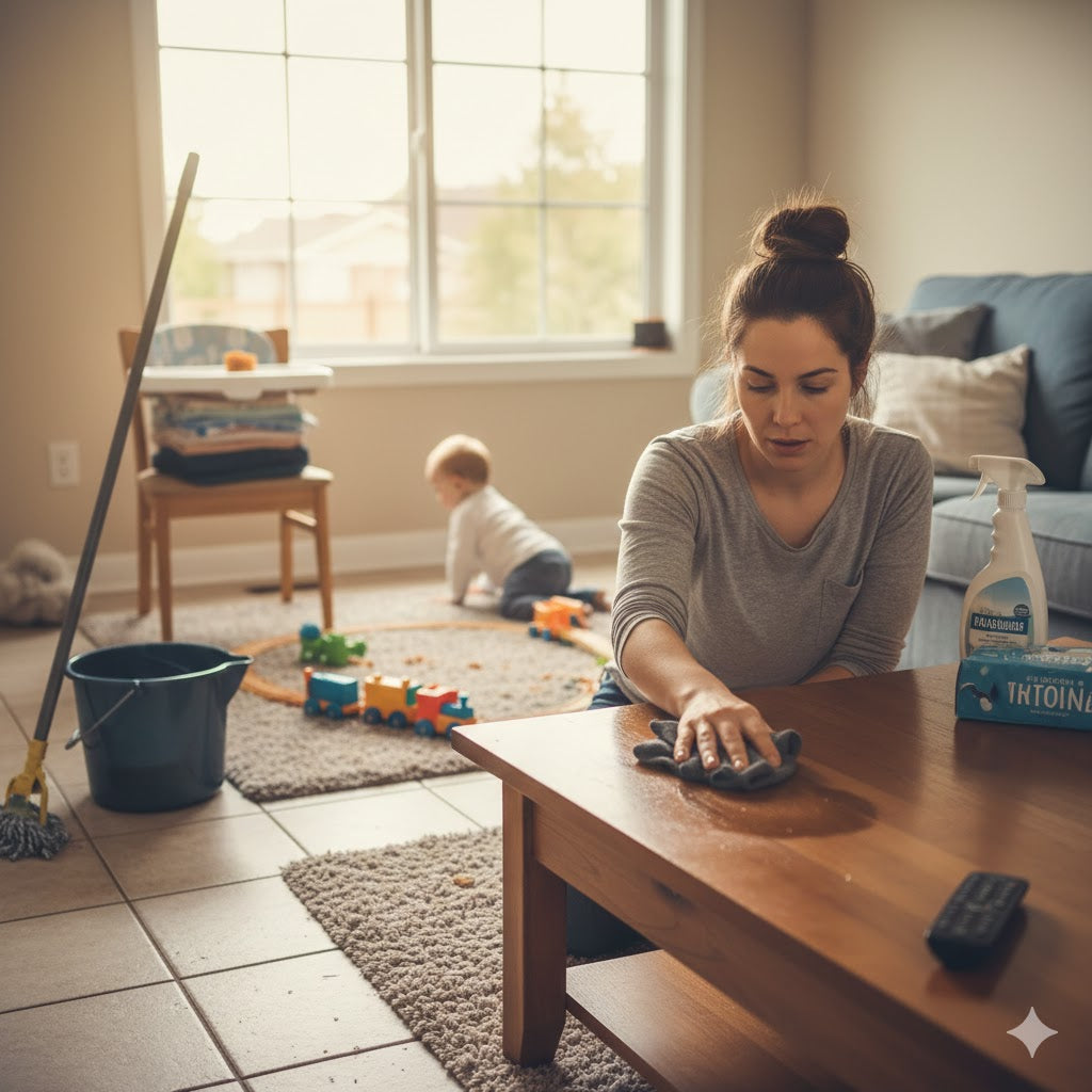 What cleaning mistakes do most parents unknowingly make?