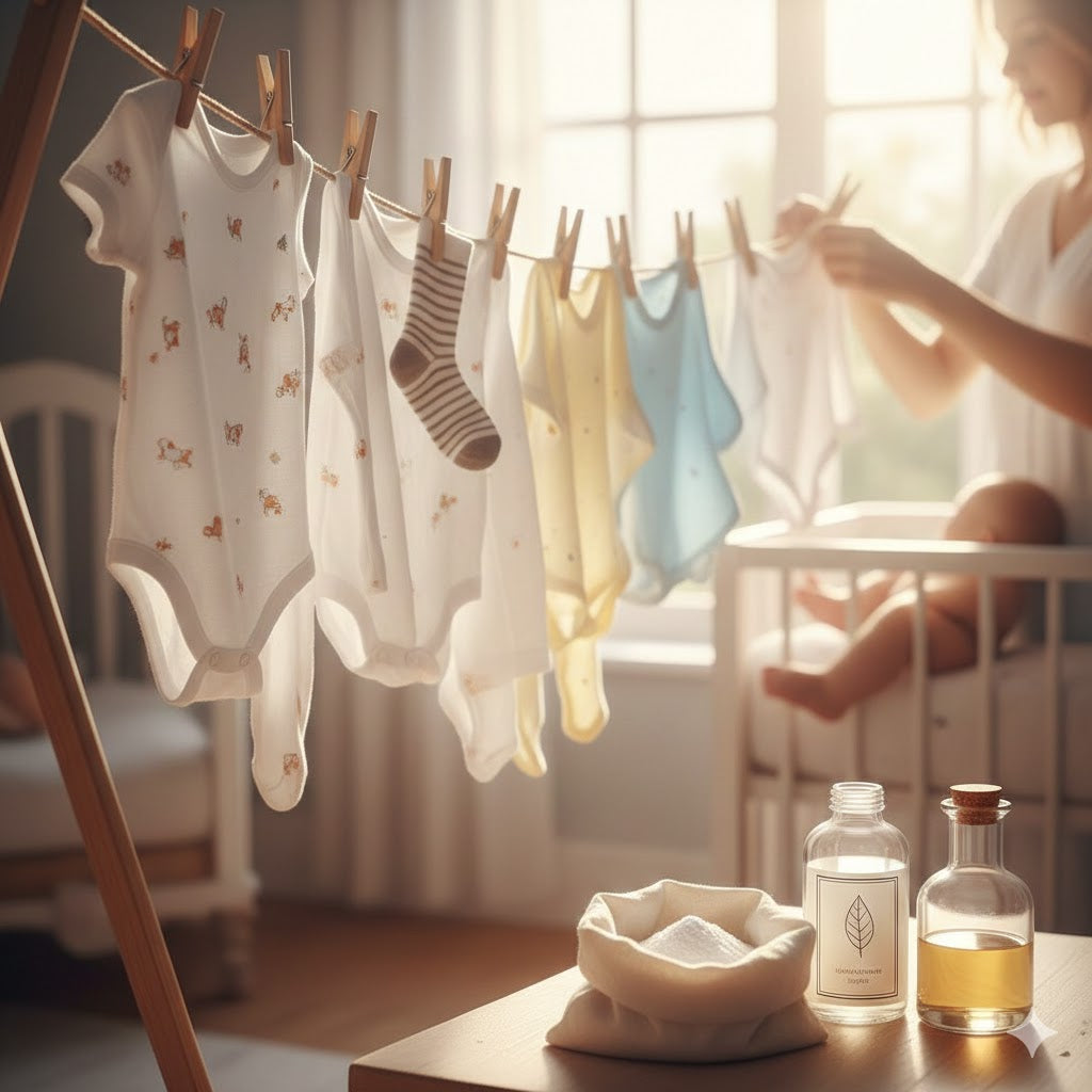 How to Disinfect Baby Clothes Naturally Gentle, Safe, and Effective