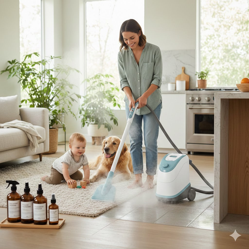 Chemical-Free Steam Cleaning: The Safest Way to Deep Clean Your Home Naturally