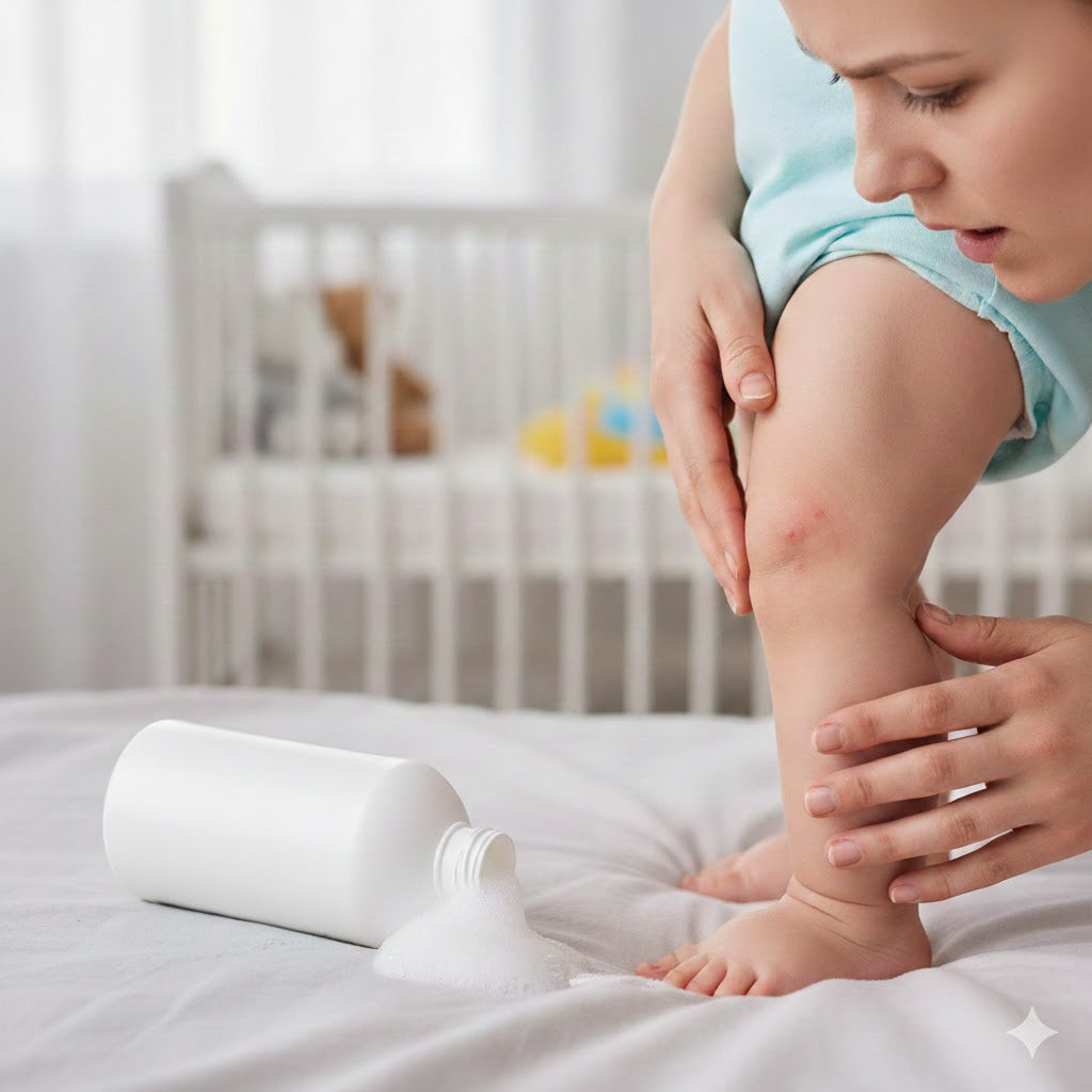 How do I know if a detergent is irritating my baby’s skin?