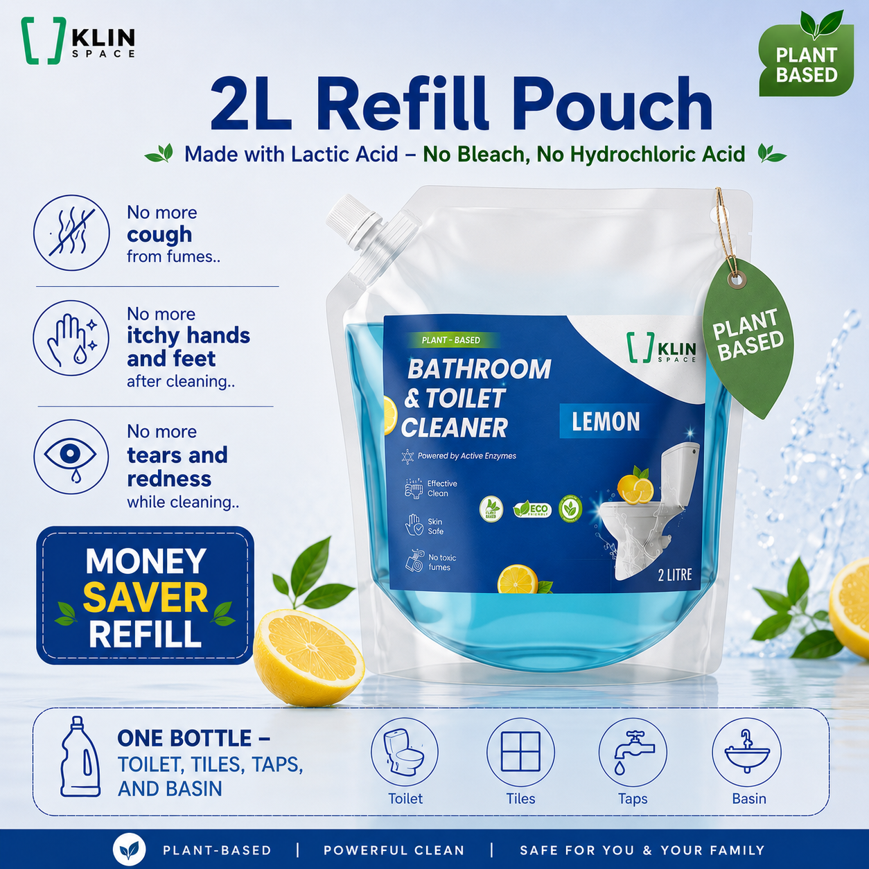 Bathroom &amp; Toilet Cleaner - Smart Refill