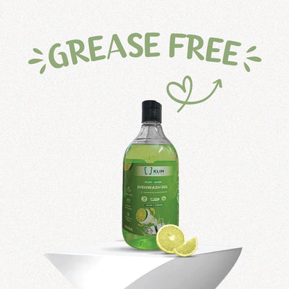 DISH WASH GEL - Plant-based, Non-Toxic &amp; Skin-safe
