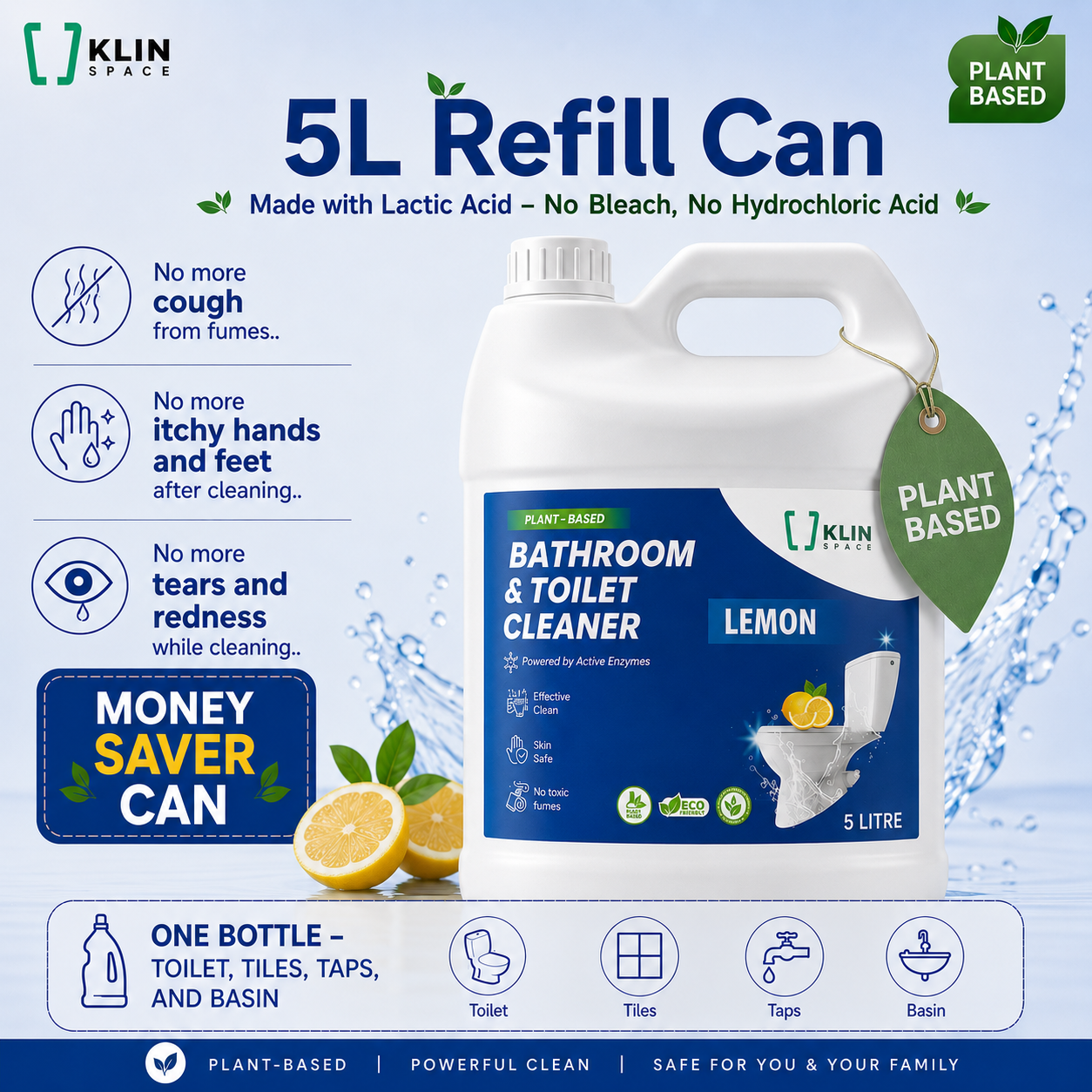 Bathroom &amp; Toilet Cleaner - Smart Refill