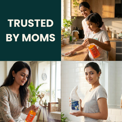 Daily Clean Essentials Combo Non-Toxic, Plant-Based ,Skin-Safe &amp; Eco-Friendly