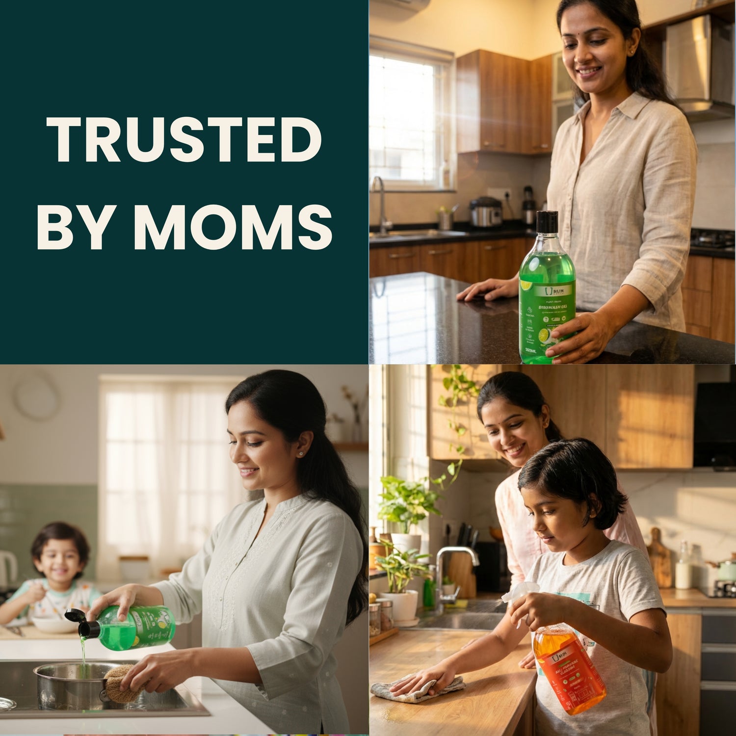 Safe-Home Starter Combo-Non-Toxic, Skin-Safe , Eco-Friendly ,Chemical-Free