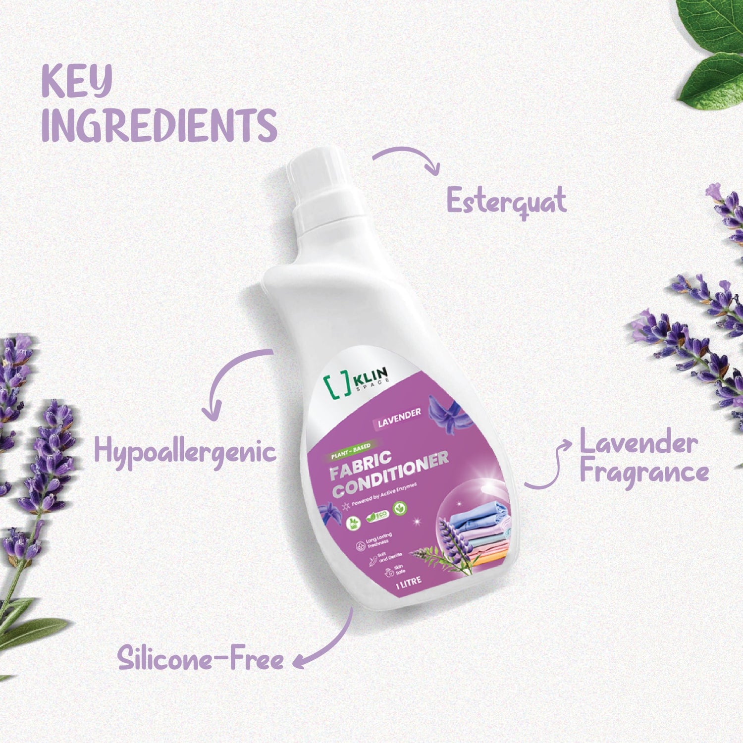 FABRIC CONDITIONER - Plant-based, Non-Toxic &amp; Skin-Safe