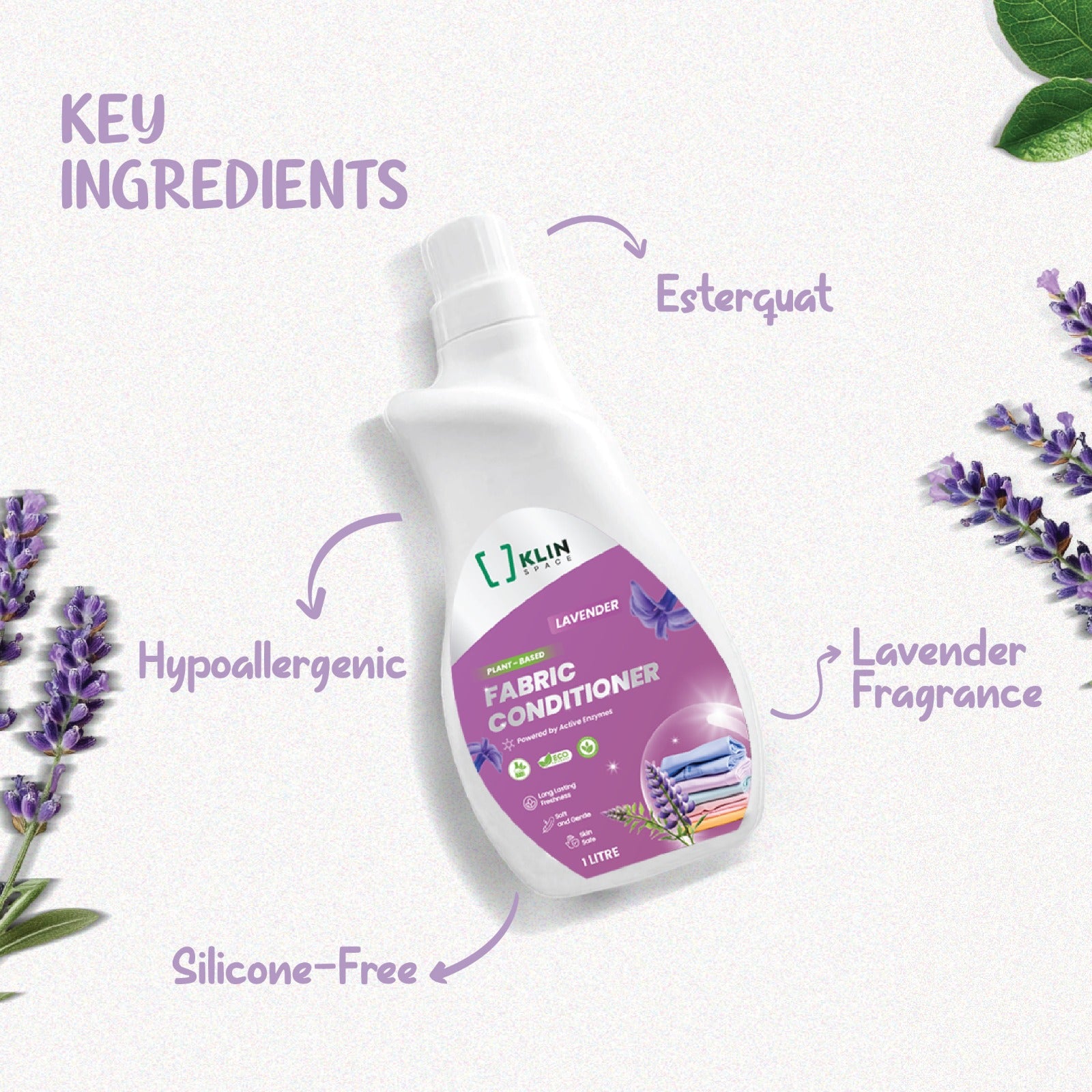 FABRIC CONDITIONER - Plant-based, Non-Toxic &amp; Skin-Safe