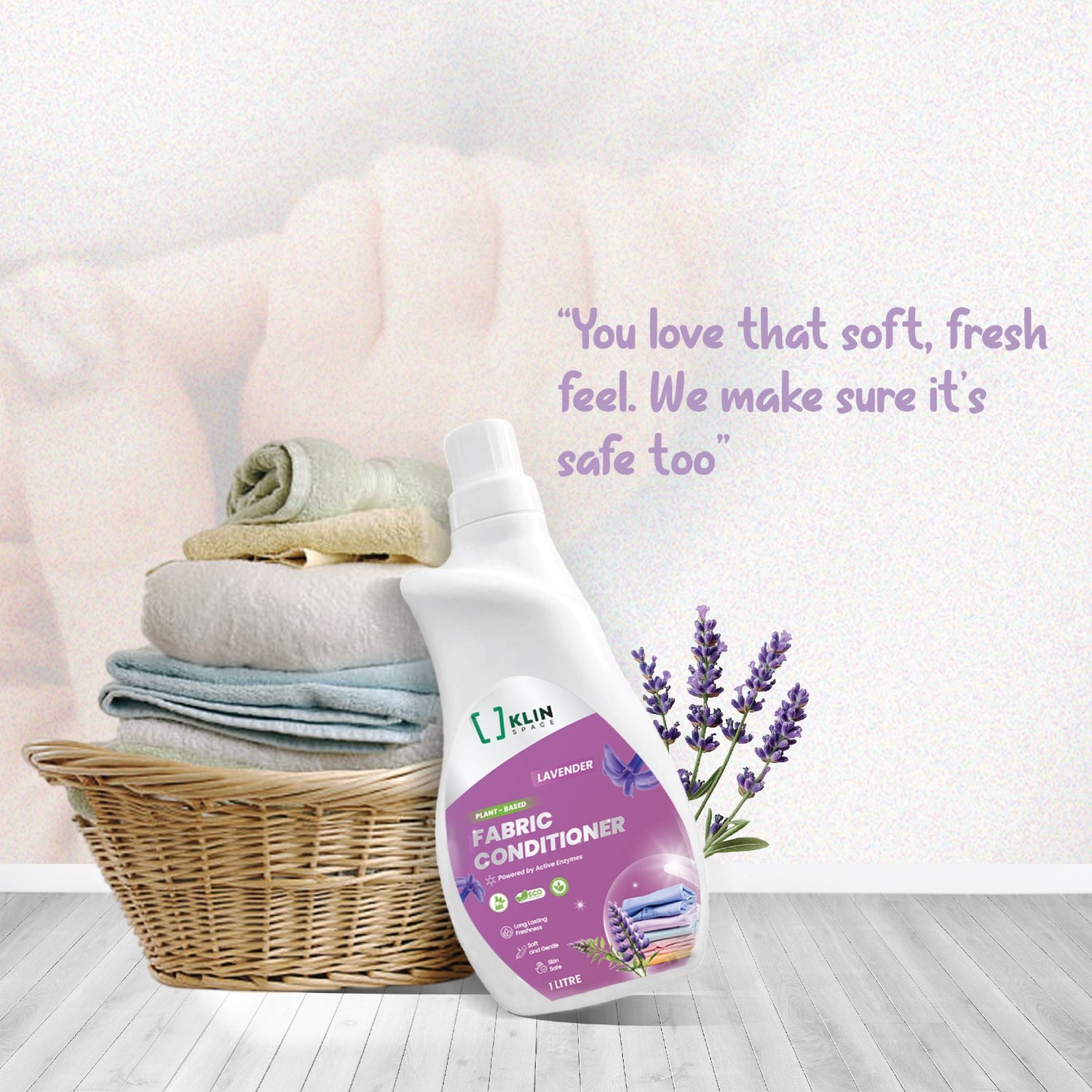 FABRIC CONDITIONER - Plant-based, Non-Toxic &amp; Skin-Safe