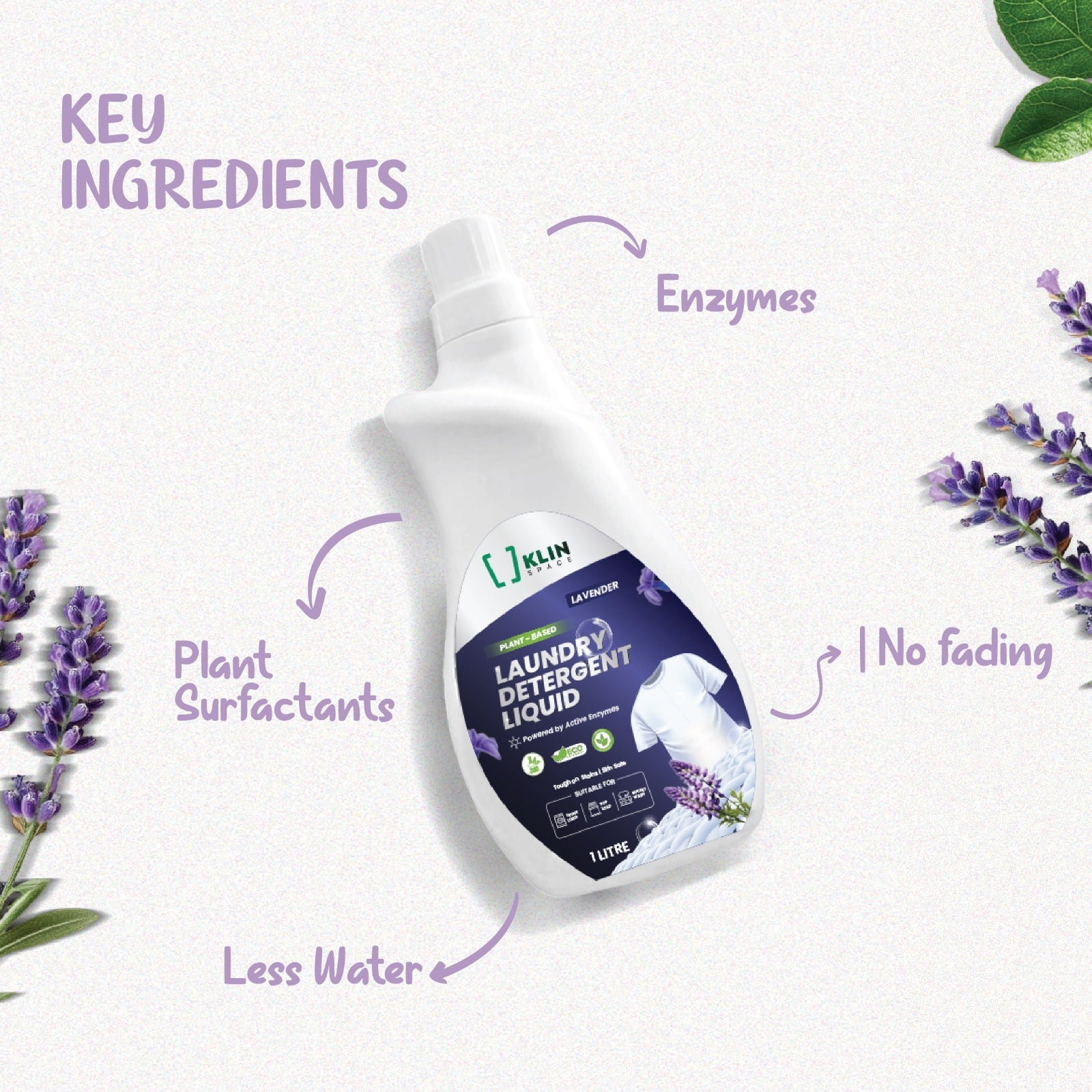 Laundry Detergent Liquid - Plant-Based, Non-toxic &amp; Skin-safe