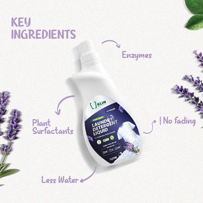Laundry Detergent Liquid - Plant-Based, Non-toxic &amp; Skin-safe