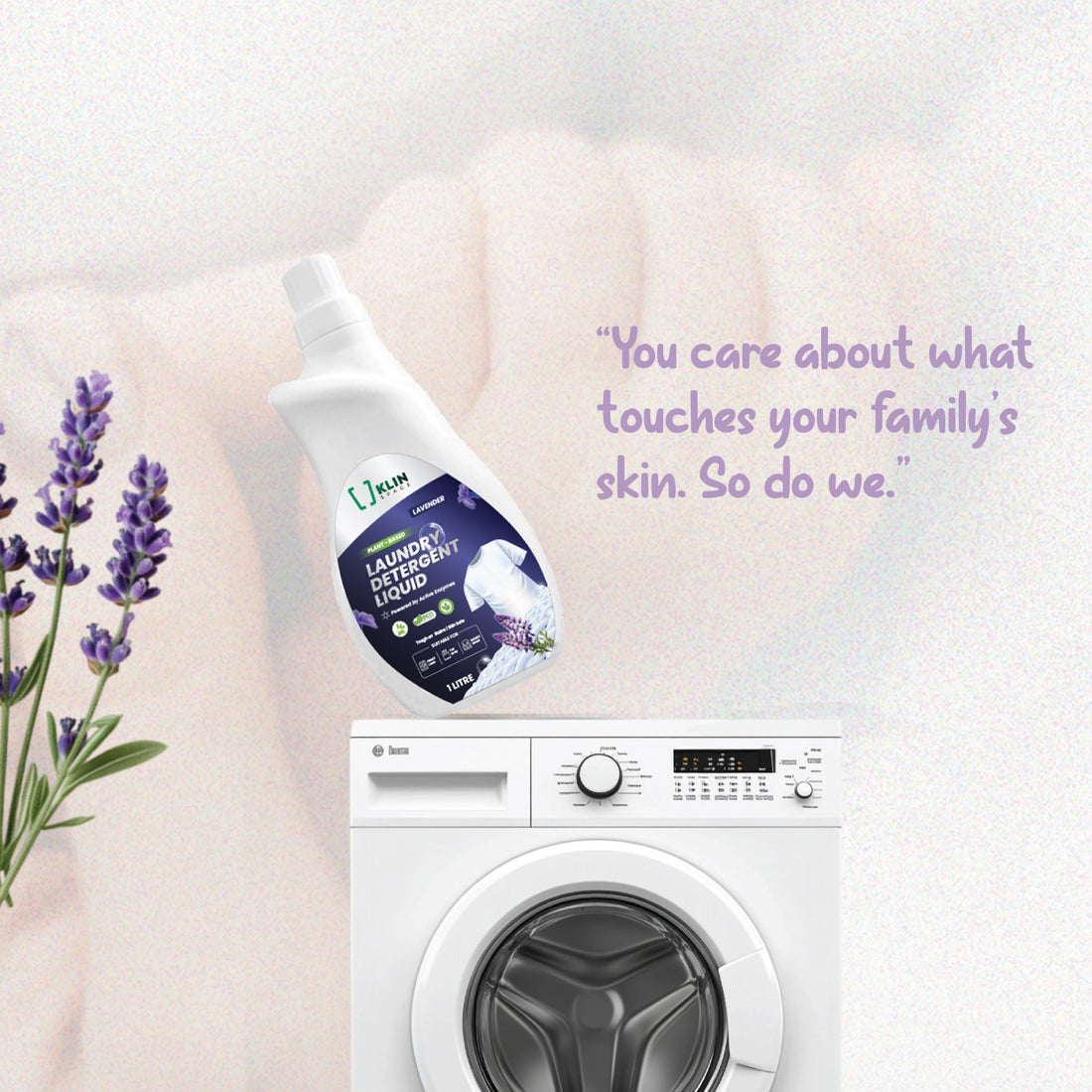Laundry Detergent Liquid - Plant-Based, Non-toxic &amp; Skin-safe
