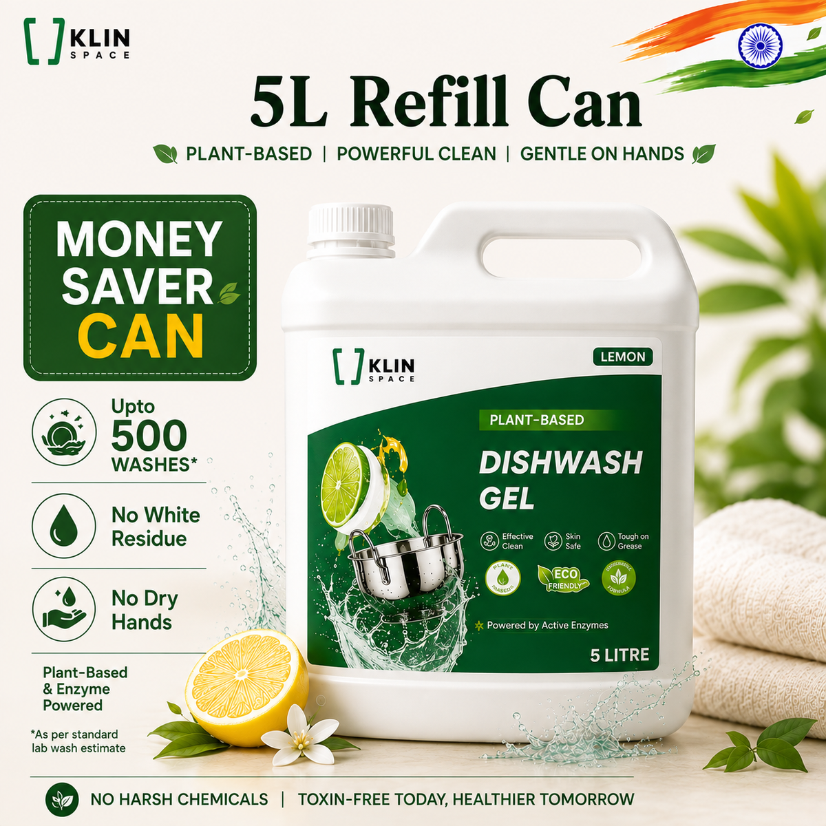 Dish Wash Gel - Smart Refills